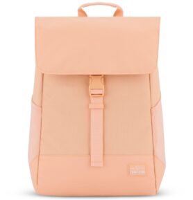 Johnny Urban Městský batoh s klopou Mika peach 15,5l
