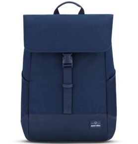 Johnny Urban Městský batoh s klopou Mika tmavě modrá 15,5l