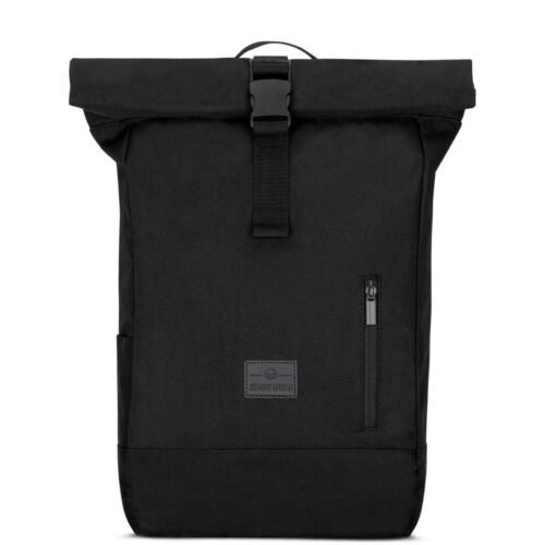 Johnny Urban rolovací batoh Robin Medium černá 15,5l