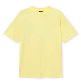 Johnny Urban Bavlněné oversize tričko Sammy JU žlutá S