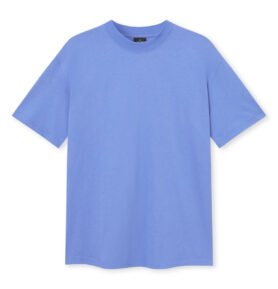 Johnny Urban Bavlněné oversize tričko Sammy JU modrofialová XL