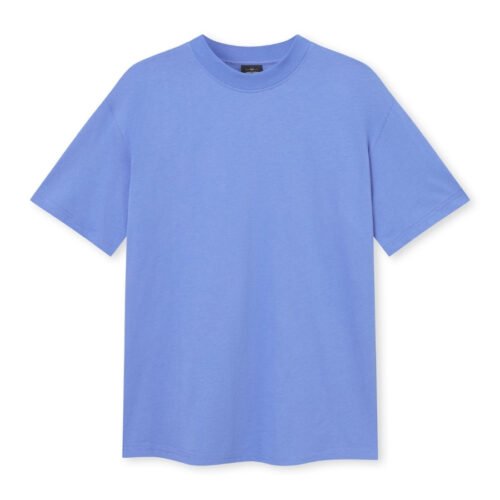 Johnny Urban Bavlněné oversize tričko Sammy JU modrofialová L