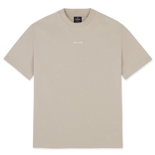 Johnny Urban Bavlněné oversize tričko Sammy Print béžové L