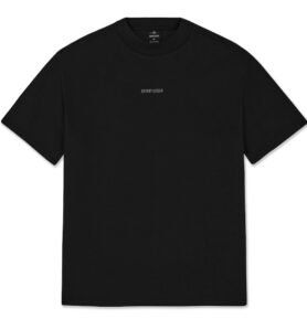 Johnny Urban Bavlněné oversize tričko Sammy Print černá S