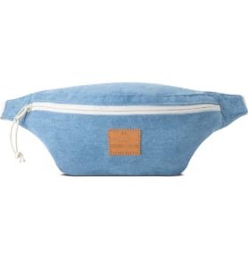 Johnny Urban Plátěná crossbody ledvinka Toni denim 2l