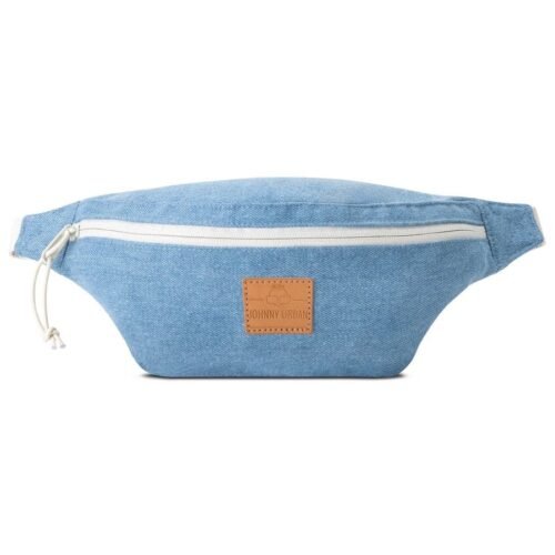 Johnny Urban Plátěná crossbody ledvinka Toni denim 2l