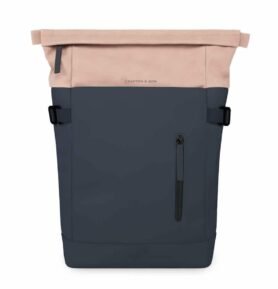 Kapten & Son Minimalistický městský batoh Aarhus Navy blue 14l