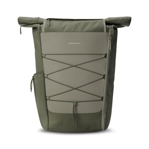 Kapten & Son Velký voděodolný rolovací batoh Banff Forest Green 35l
