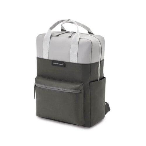 Kapten & Son Městský jednokomorový batoh Bergen grey black 11l