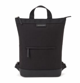 Kapten & Son Volnočasový městský batoh Umea all black 8l