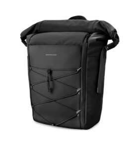 Kapten & Son Velký voděodolný rolovací batoh Yoho all black 30l