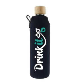 Drink it Skleněná láhev s neoprénovým obalem Klasik 300ml