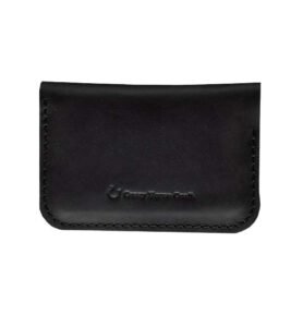 Crazy Horse Craft Kožená business peněženka carbon black