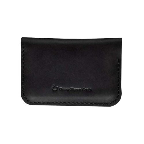 Crazy Horse Craft Kožená business peněženka carbon black
