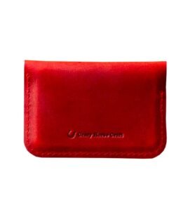 Crazy Horse Craft Kožená business peněženka red