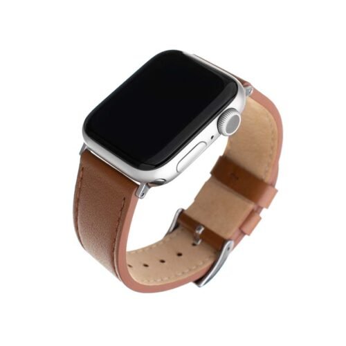 FIXED Leather Strap pro Apple Watch 42mm/44mm, hnědý FIXLST-434-BRW