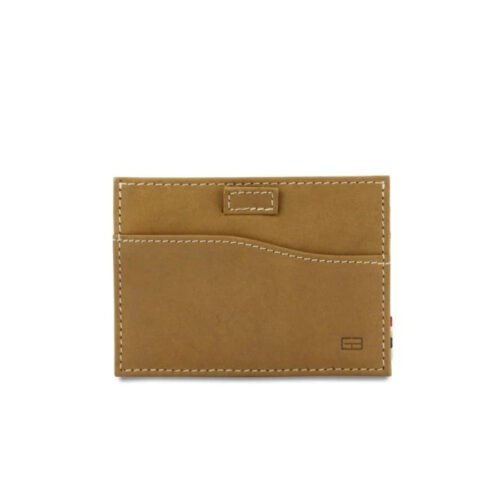 Garzini Vysouvací pouzdro na karty Leggera Camel Brown