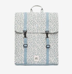 Lefrik městský batoh Handy Printed Vichy Flowers 12l