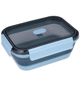 Lurch Skládací silikonový box na jídlo 1200 ml Frozen Blue