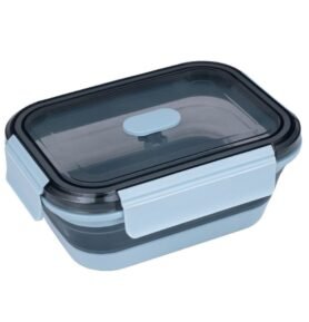 Lurch Skládací silikonový box na jídlo 800 ml Frozen Blue