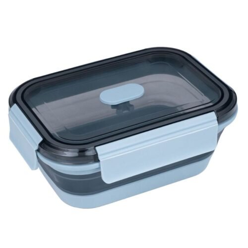 Lurch Skládací silikonový box na jídlo 800 ml Frozen Blue