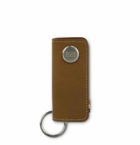 Garzini kožená klíčenka Lusso Vintage Camel Brown