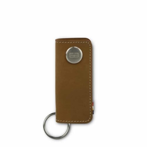 Garzini kožená klíčenka Lusso Vintage Camel Brown