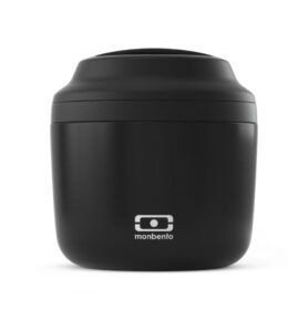 Monbento Nerezový termobox na jídlo Element Onyx 550ml