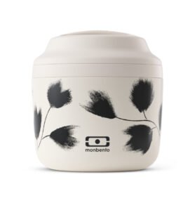 Monbento Nerezový termobox na jídlo Element Graphic Plume 550ml