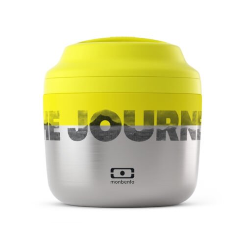Monbento Nerezový termobox na jídlo Element Graphic The Journey 550ml