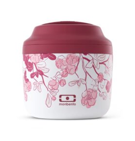 Monbento Nerezový termobox na jídlo Element Graphic Magnolia 550ml