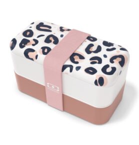 Monbento Bento box na jídlo MB Original Pink Leopard