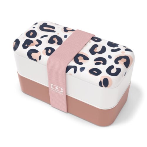Monbento Bento box na jídlo MB Original Pink Leopard