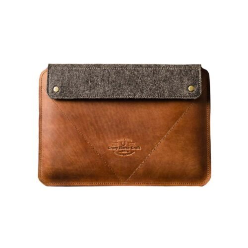 Crazy Horse Craft kožené pouzdro na iPad Air 10.9” s Apple klávesnicí classic brown