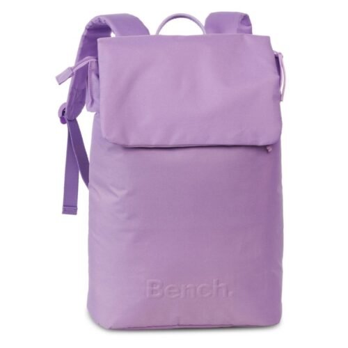 Bench Městský batoh na zip s klopou Loft růžová 9l
