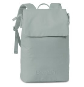 Bench Městský batoh na zip s klopou Loft šedá 9l