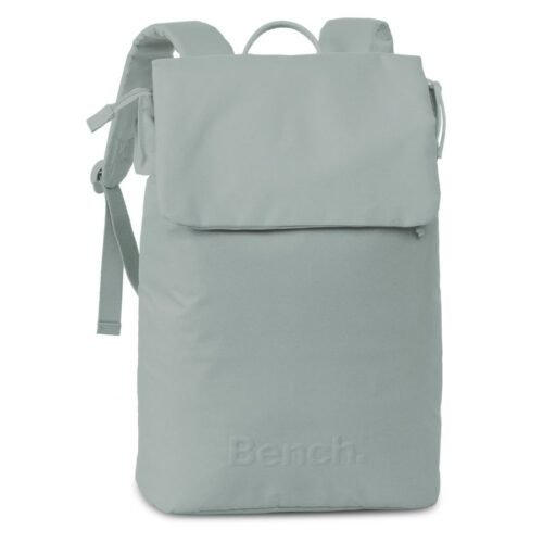Bench Městský batoh na zip s klopou Loft šedá 9l