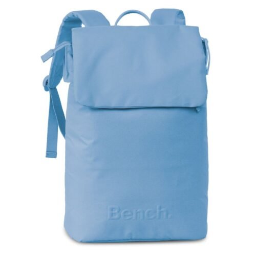 Bench Městský batoh na zip s klopou Loft světle modrá 9l