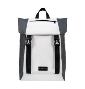 Milinal Městský batoh s klopou Shuttle Roll gray 17l