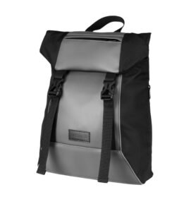 Milinal Městský batoh s klopou Shuttle Roll Mini black/gray 14l