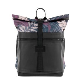 Milinal Městský rolovací batoh Rolltop Tropico bordo 20l