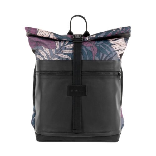 Milinal Městský rolovací batoh Rolltop Tropico bordo 20l