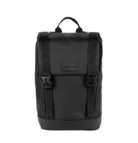 Milinal Městský studentský batoh s klopou Aviapack Black 15l