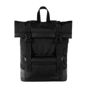 Milinal Rolovací batoh Roll Oxford black mat 17l
