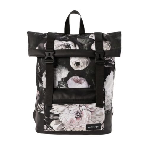 Milinal Rolovací batoh Roll Oxford floral 17l