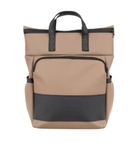 Milinal Městský batoh na zip Solver Mini beige 14l