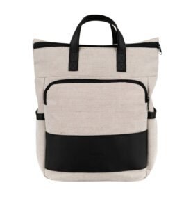 Milinal Městský batoh na zip Solver Mini linen 14l