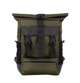 Milinal Rolovací batoh s přeskami Wide Light khaki 32l