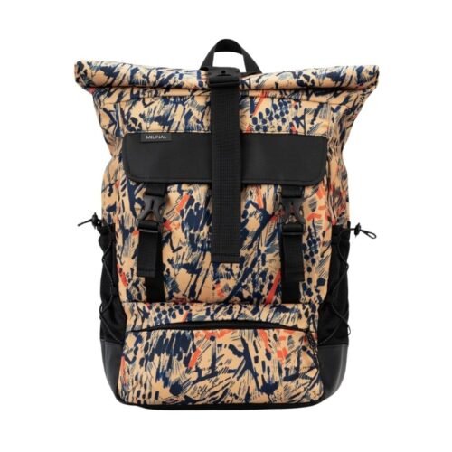 Milinal Rolovací batoh s přeskami Wide Light splash 32l