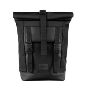 Milinal Rolovací batoh do města Aviarolltop mini Black 14l